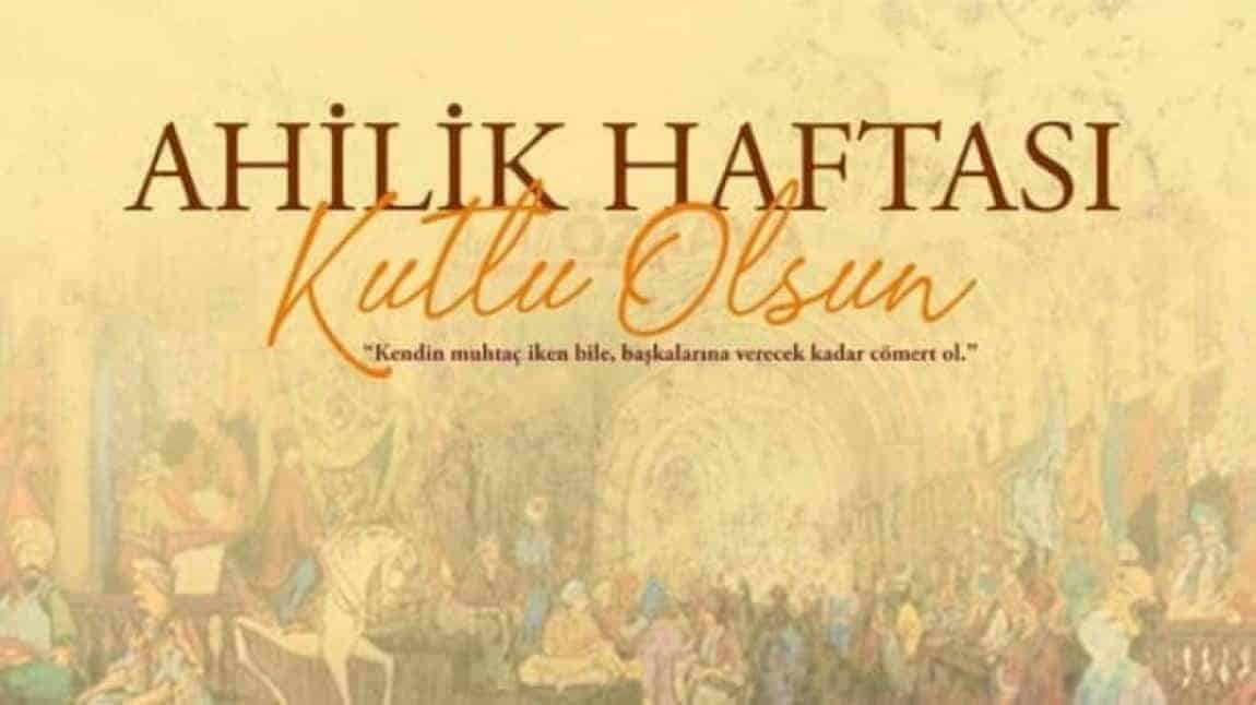 Ahilik Haftası Etkinlikleri